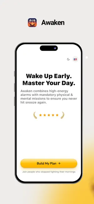 Awaken: Alarm with missions screenshot 1