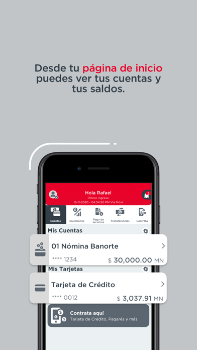 Banorte Movil Screenshot