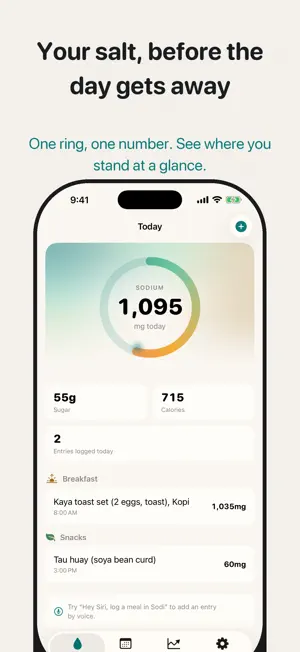 Sodi: Sodium Tracker screenshot 2