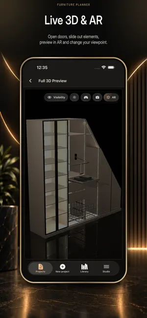 Furniture Planner: 3D Design screenshot 1
