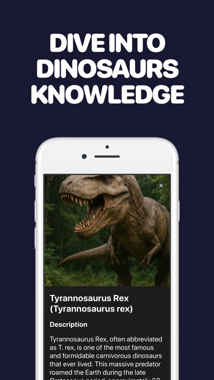 Identify Dinosaurs with AI