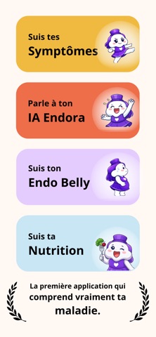 Endora: Suivi Cycle & Endo screenshot