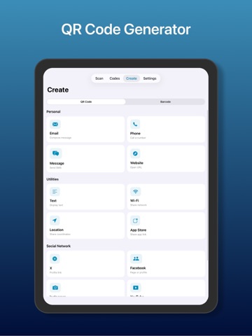 QR & Barcode Scanner: CodeScan iPad screenshot