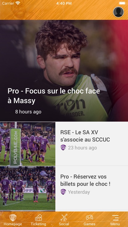 SA XV Charente Rugby screenshot-4