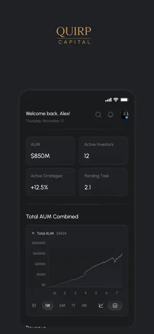 Quirp Manager screenshot 1