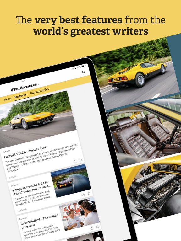 Octane Magazine iPad app afbeelding 3