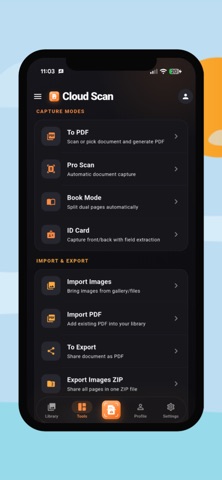 Cloud Scan: Ai Doc Scan & PDF iPhone screenshot