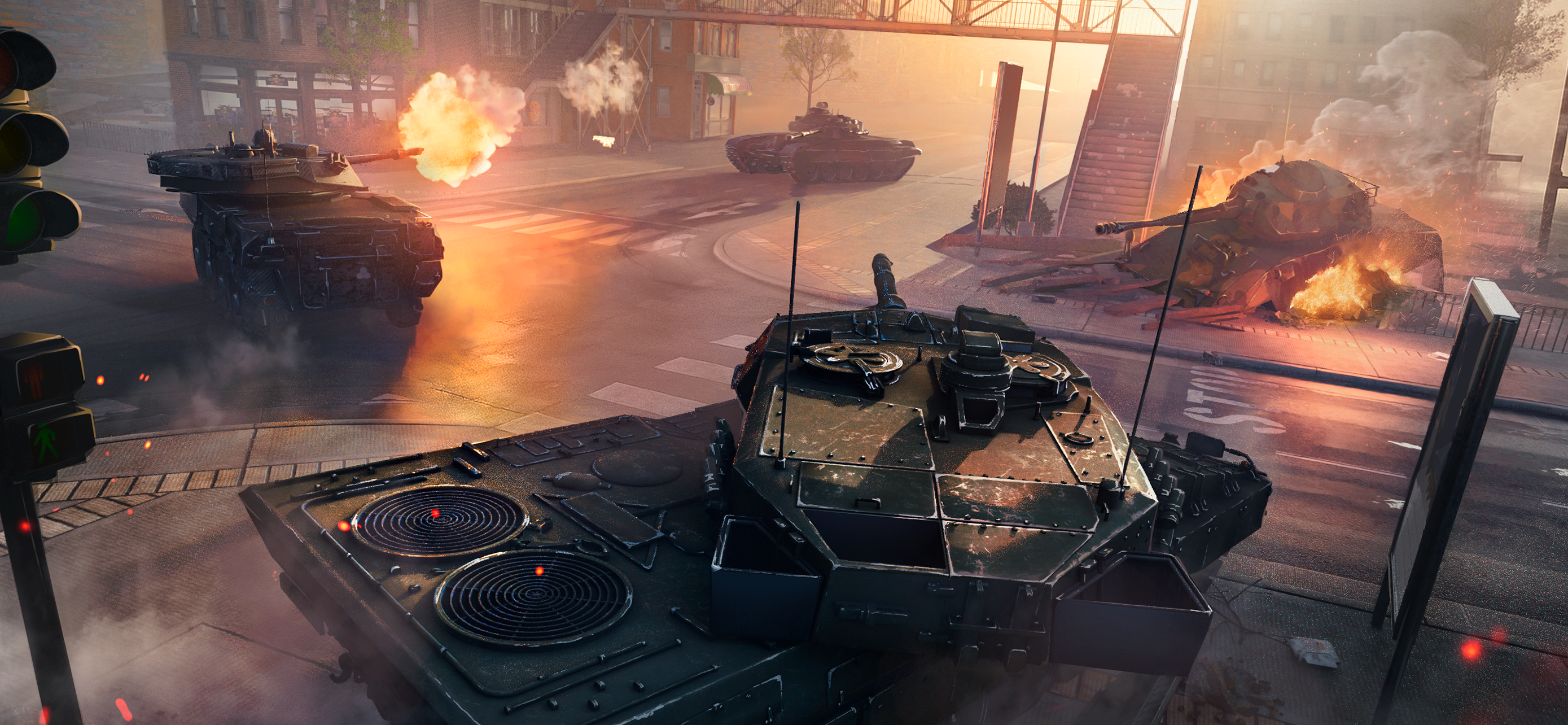 Tank Force：World War Games Gun
