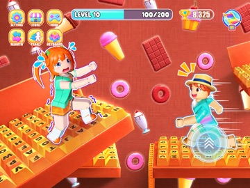 Speed Run Escape Keyboard iPad screenshot