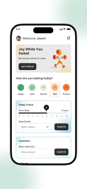SweatJoy screenshot 1