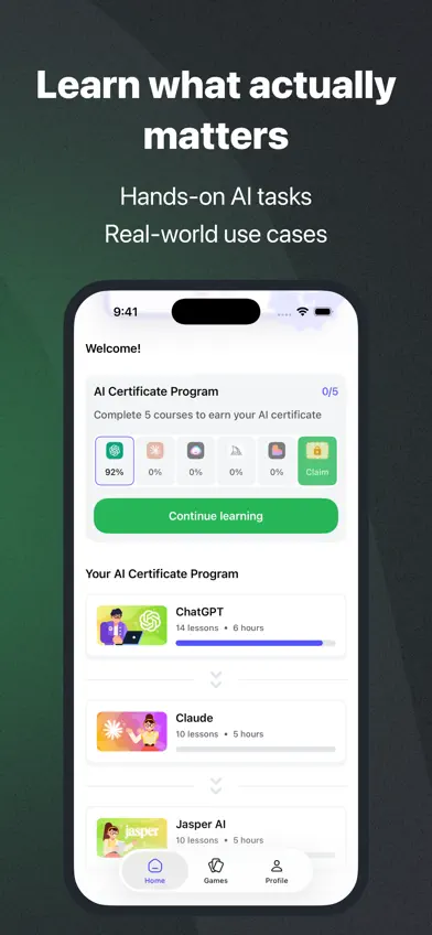 Coursiv - AI Certificates screenshot 2