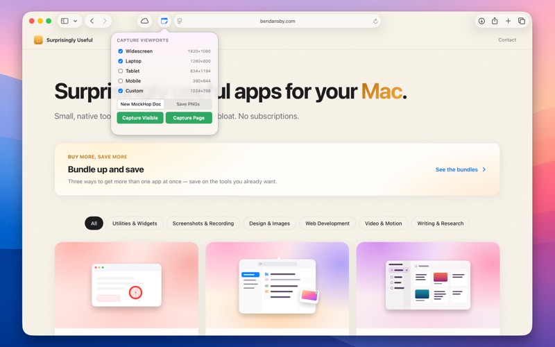 MockHop — 截图与标注 screenshot