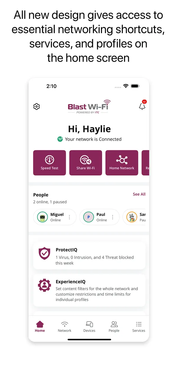 Screenshot #2 pour Blast Wi-Fi Powered by ITC