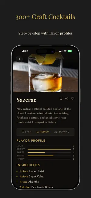 OpenBar - AI Cocktail Recipes screenshot 3