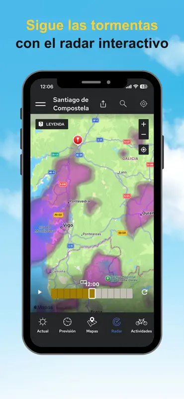 Meteosource El Tiempo y Radar screenshot 4 of 6