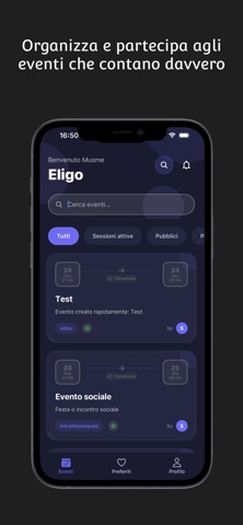 Eligo iPhone screenshot
