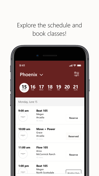 Workshop Pilates iPhone screenshot 3 - Health & Fitness app