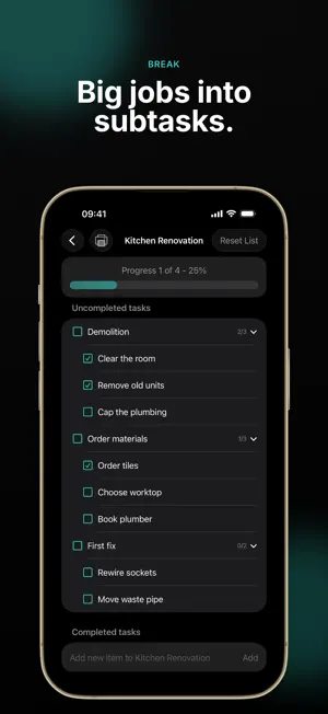SimpleLists - Checklists screenshot 3