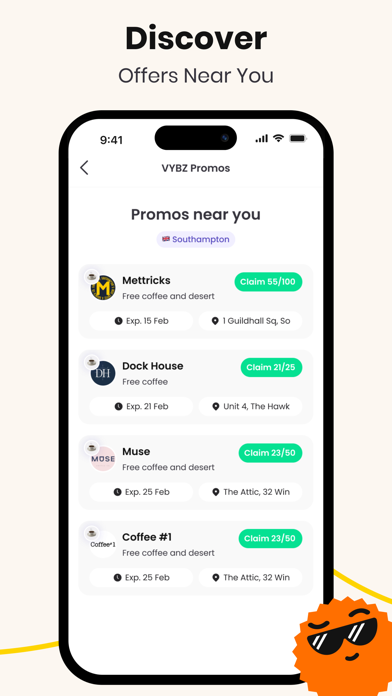 VYBZ: Meet People Nearby Screenshot