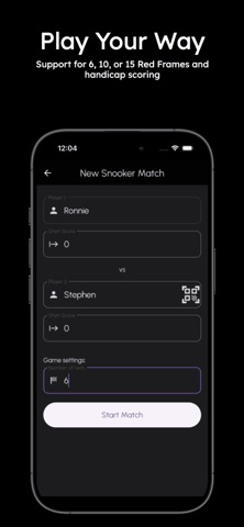 Snooker Scorer -Stats & Breaks screenshot