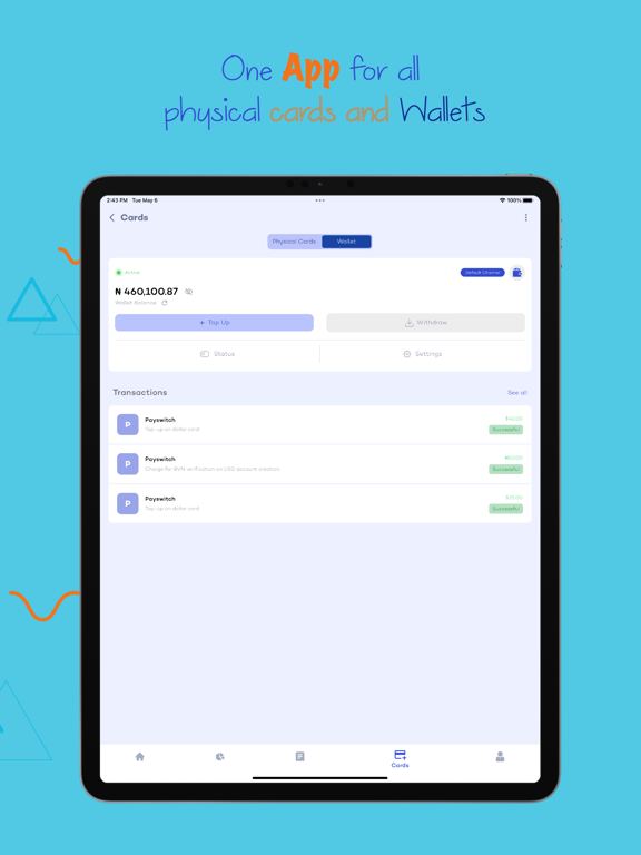 Payswitch iPad screenshot 7 - Finance app