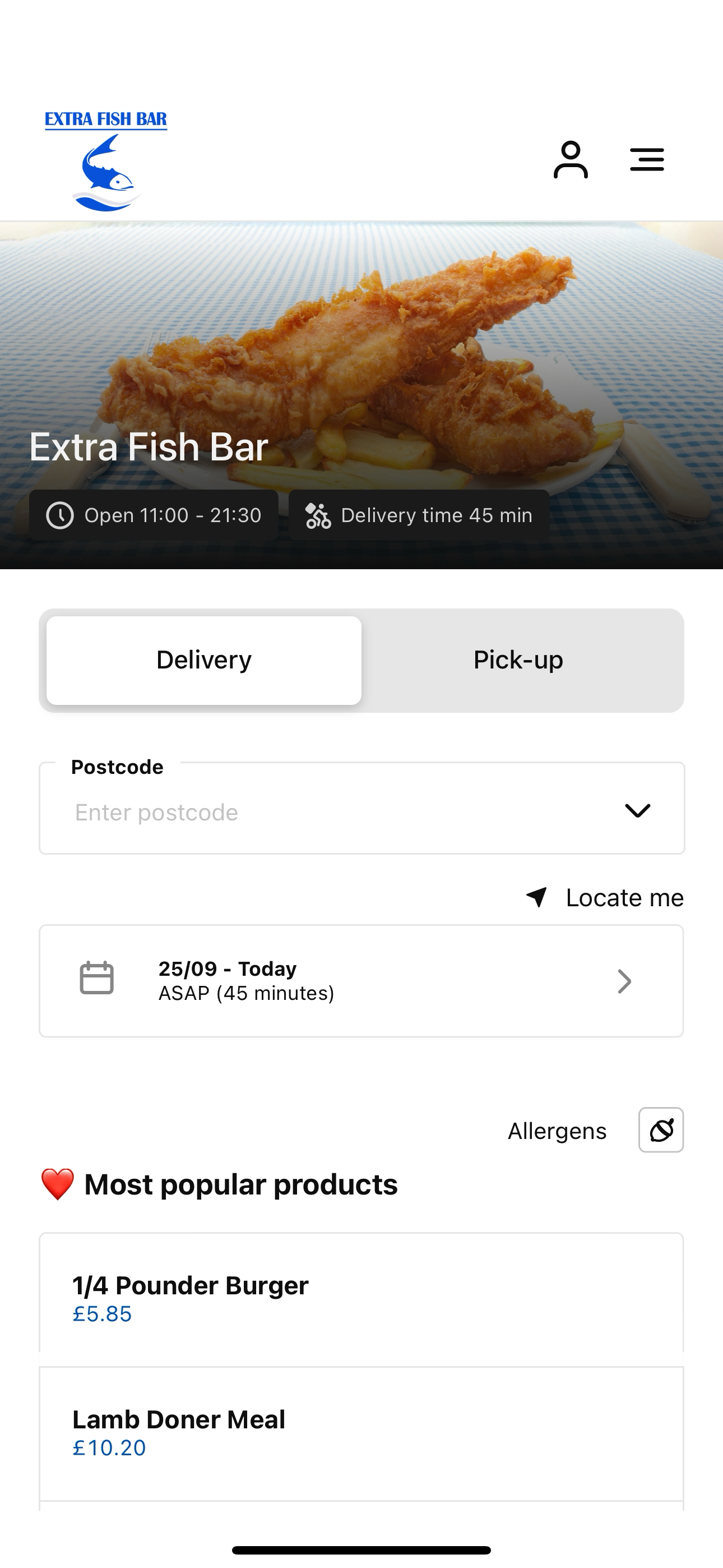 Extra Fish Bar Rugby screenshot 3