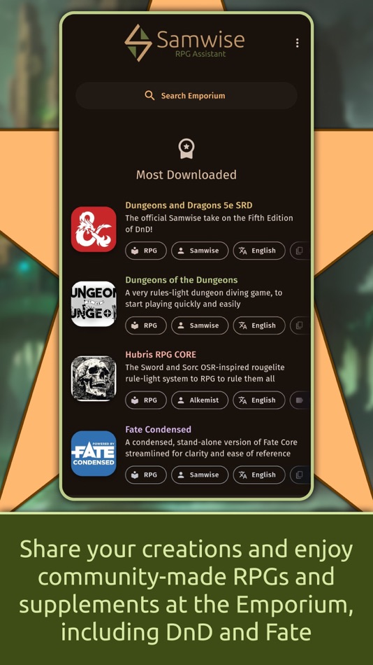 #3. Samwise - RPG Assistant (macOS) 由: Estúdio Pirilampo Mestre de Arte Digital