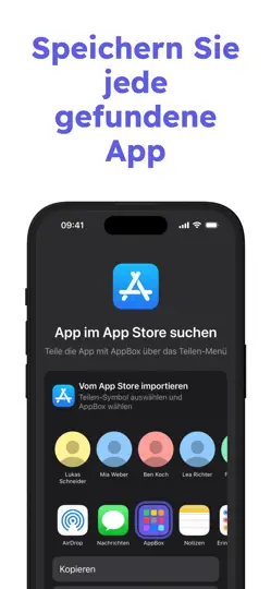 Screenshot von AppBox: Apps Speichern auf dem iPhone 4