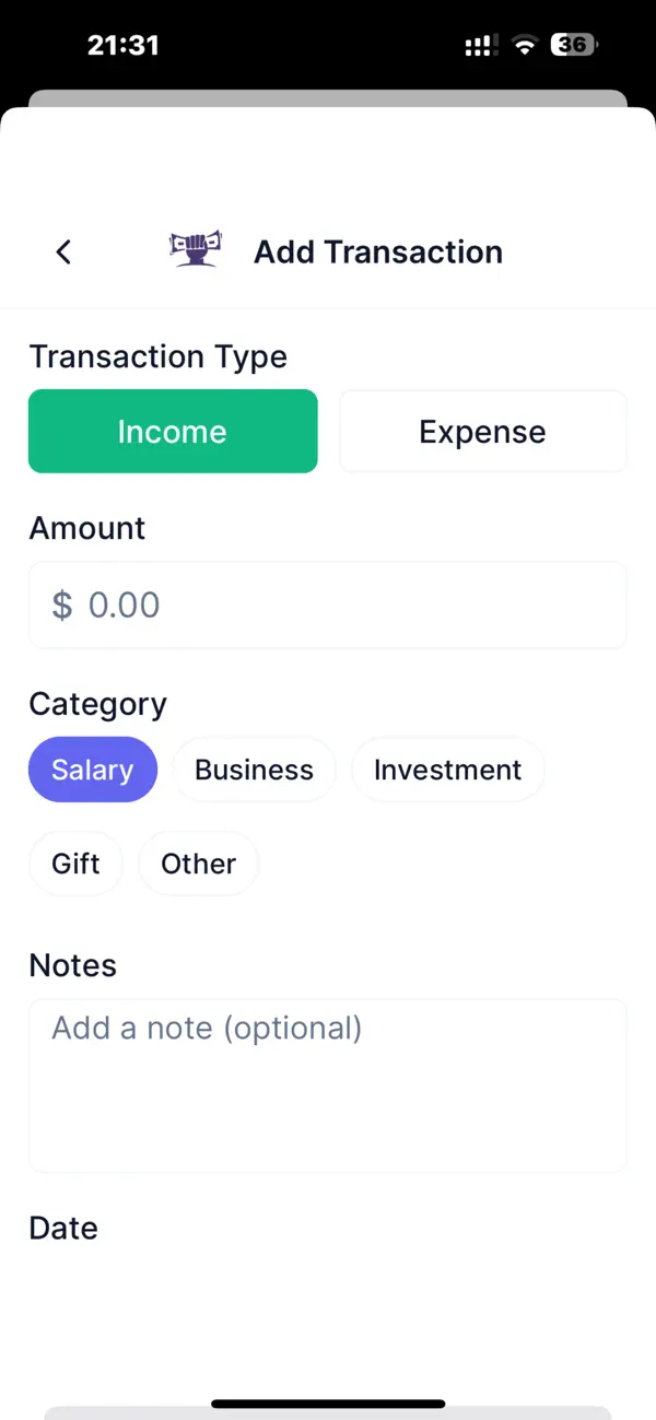 Screenshot #2 pour BudgetME - Personal Expenses