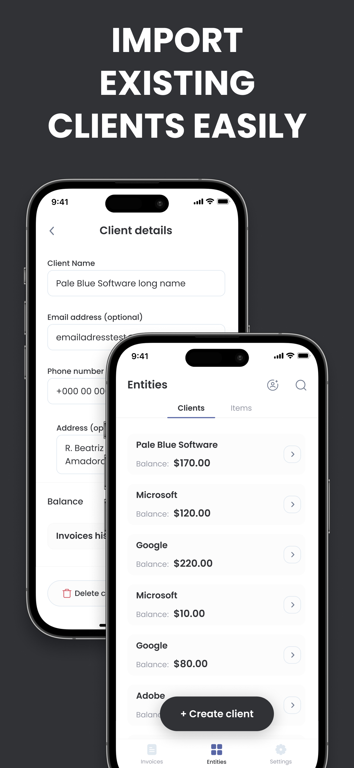 Invoice ASAP: Estimate Maker