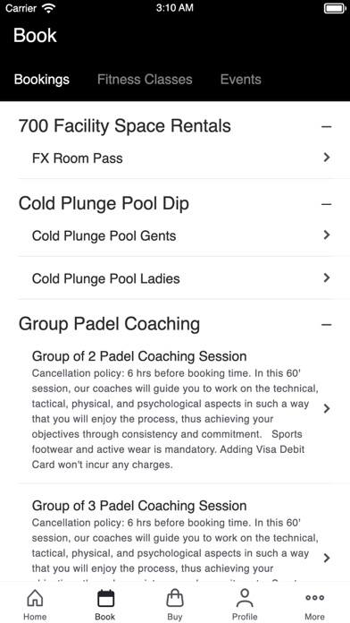 700 Padel & Fitness Hub Screenshot
