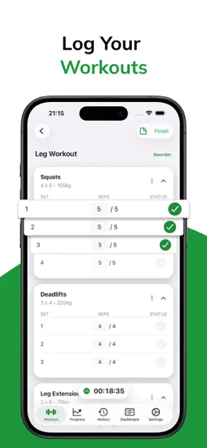 Repigo - Workout Tracker screenshot 1