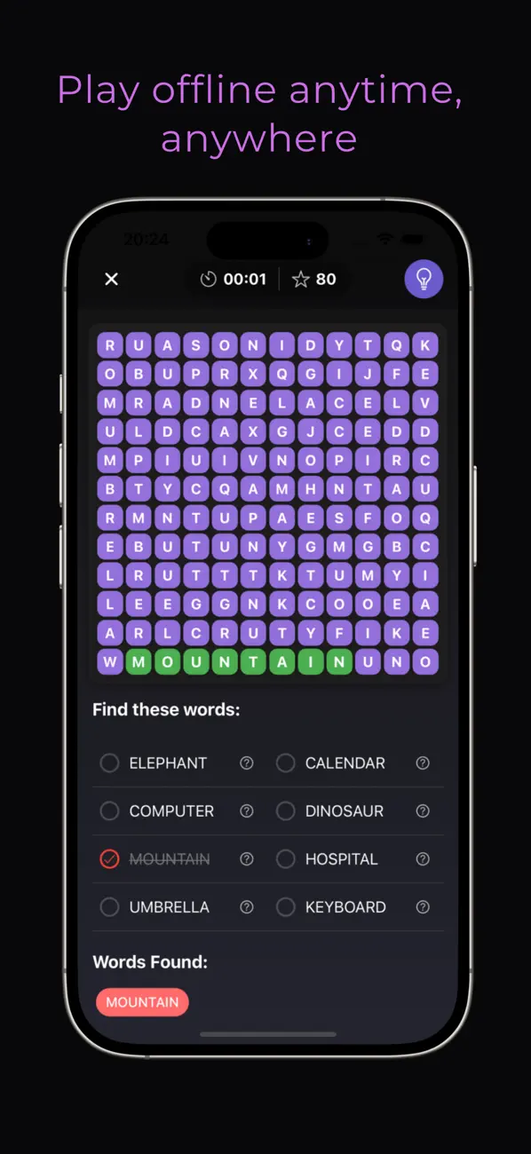 #3. Search Word Game (iOS) 作者: Deusdete Filho