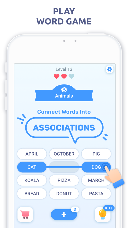 #1. Associations Word Connections (iOS) 由: Hitapps Games LTD