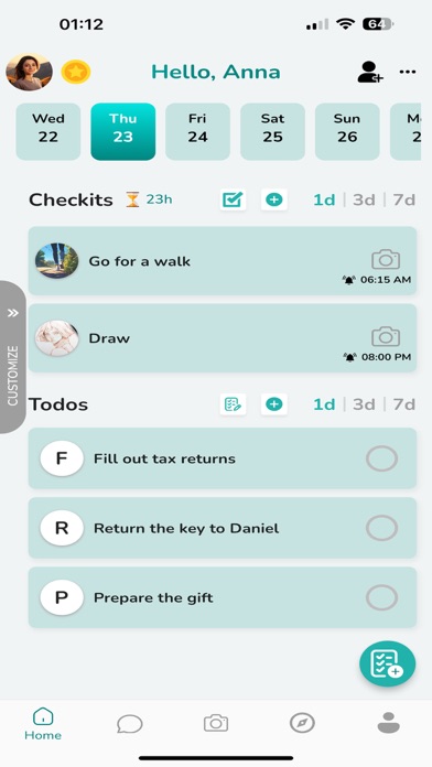 App screenshot