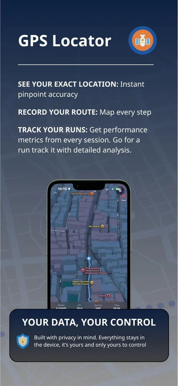 Screenshot #1 pour GPS Locator: The Original