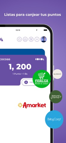 Cocoa: billetera de beneficios screenshot