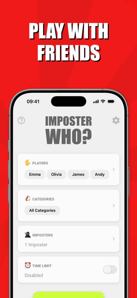 Imposter Who? - Word Game screenshot 2