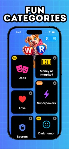 Would you rather - SMEX party iPhone screenshot