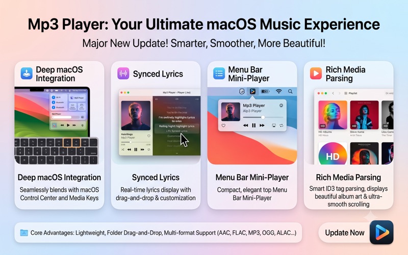 Screenshot #1 pour Mp3 Player Pro