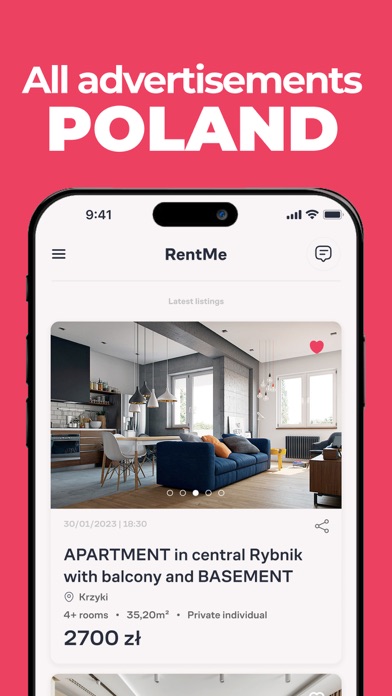 RentMe: Real Estate Aggregator Screenshot