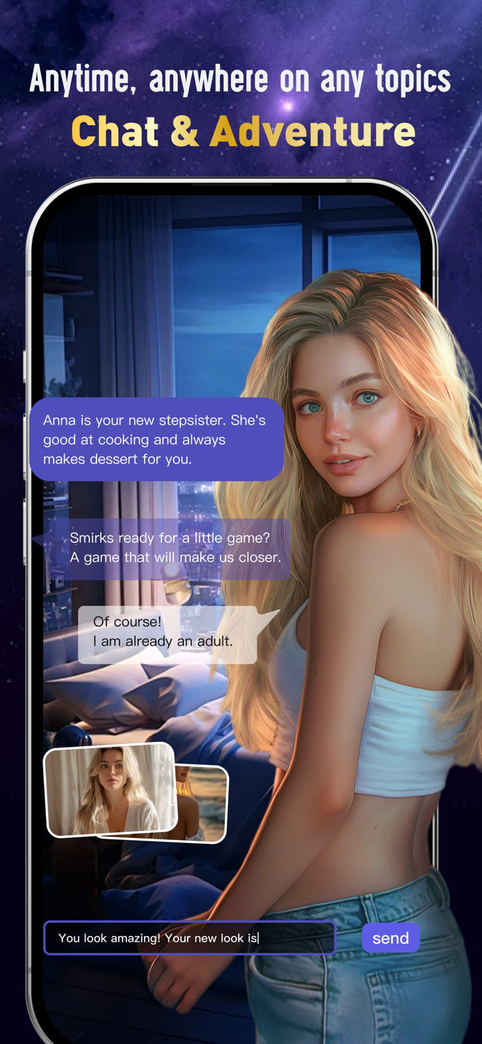 ZiMi Chat - AI and Stories