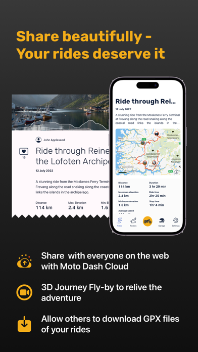 Moto Dash - Rides & Navigation Screenshot