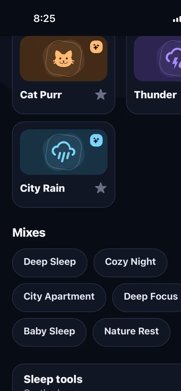 Screenshot #1 pour HushLab: White Noise Sleep