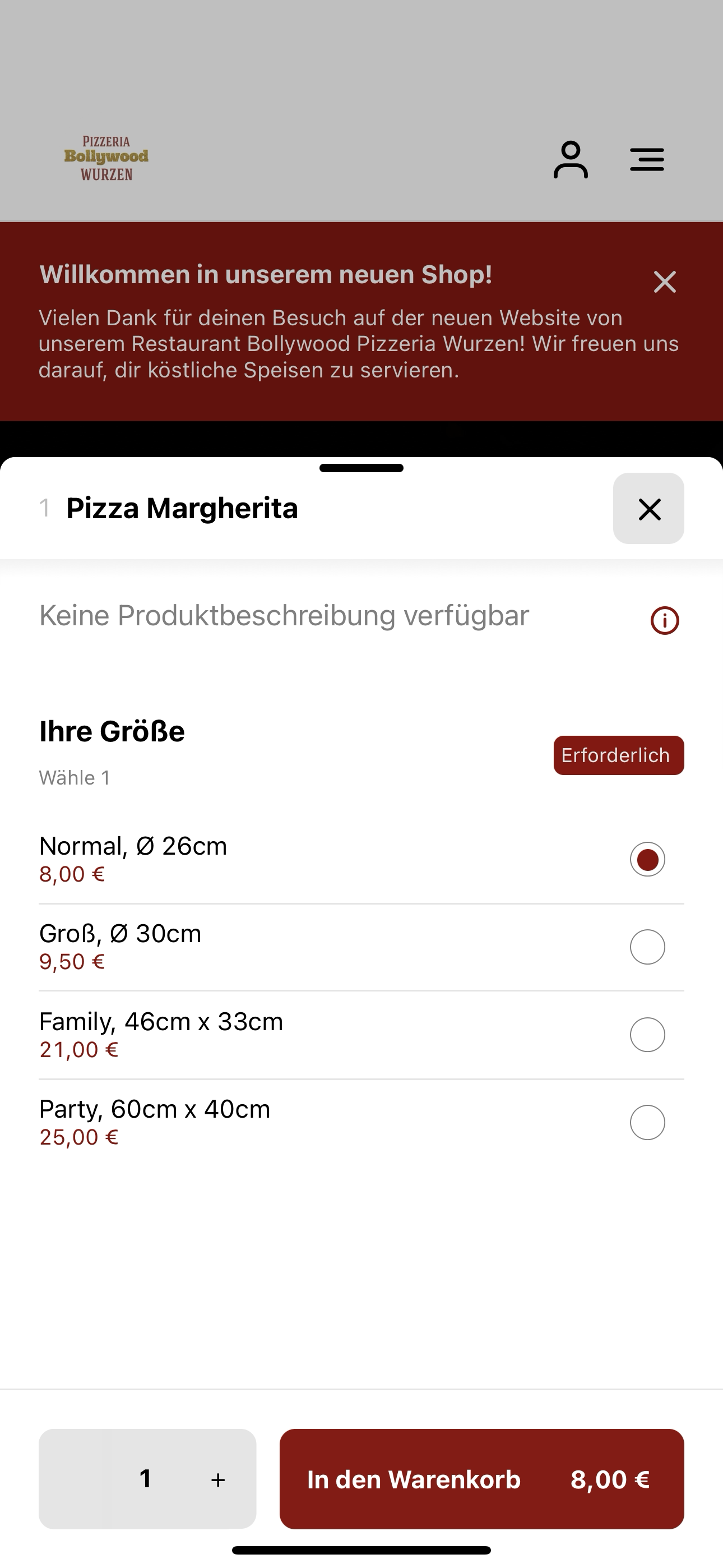 Bollywood Pizzeria Wurzen screenshot 4