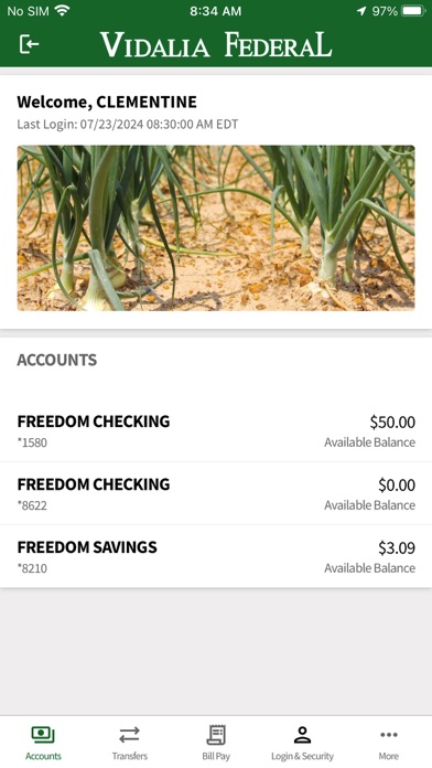Vidalia Federal Mobile Screenshot