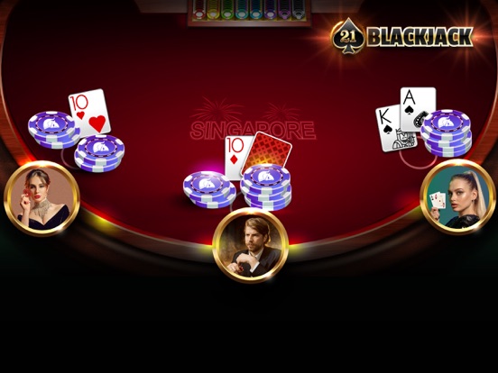 Blackjack 21: Live Casino game iPad app afbeelding 7