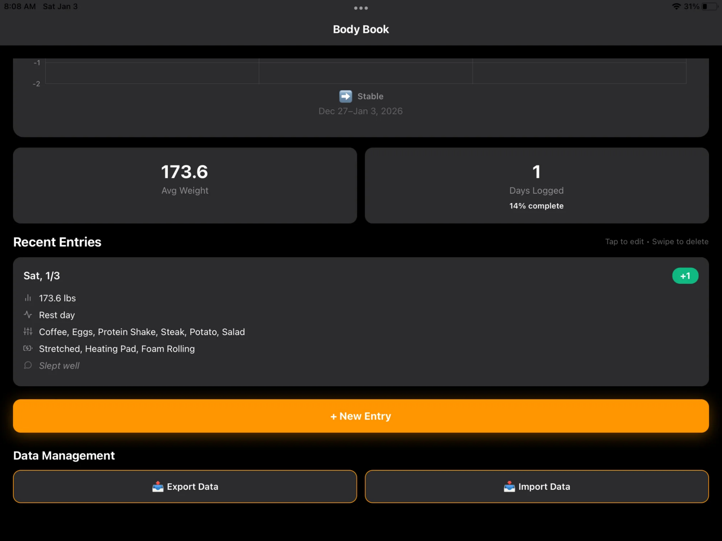 Body Book - Health Tracker screenshot 10