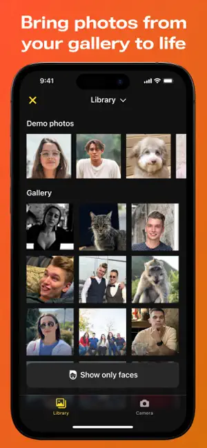 Avatarify: AI Face Animator iPhone screenshot 4