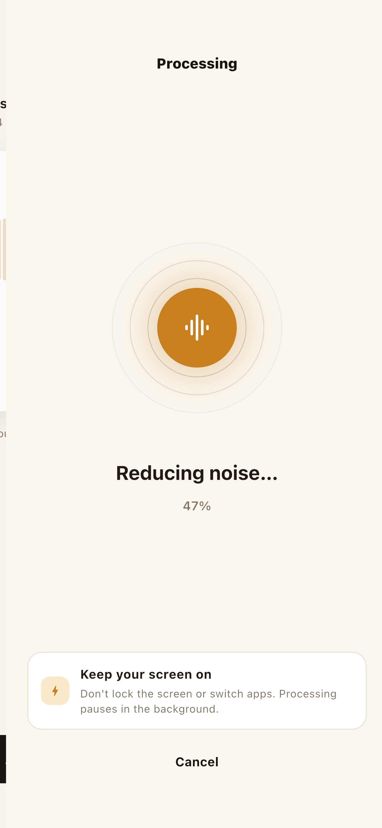NoisyNo: Voice Noise Remover